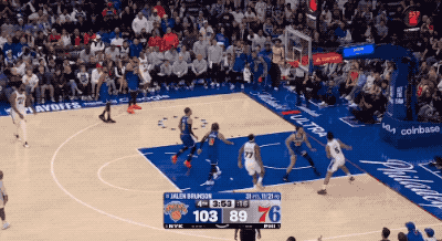 嚯！4-0了？近现代史第1人！阿治牛X了！单节15分啊|尼克斯|费城|布伦森|76人|保罗·乔治_新浪体育_新浪新闻